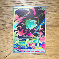The Pokémon Company Bulbasaur 166/165 151 Illustration Rare Holo English 2023 picture