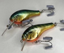 Vintage BAGLEY’S Killer-B2 Lures, Early (All-Brass) Tru-Life Spring Bream, EXC. picture
