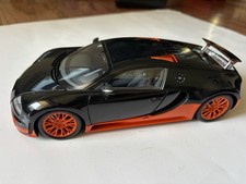 MINICHAMPS 1:18 Bugatti Veyron Super Sport Carbon Orange Diecast Model picture