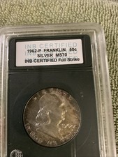1962-P Franklin Half Dollar MS70 picture