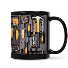 Ultimate Mechanic Toolbox Mug Funny Tool Box Coffee Gift for Dad Husband picture