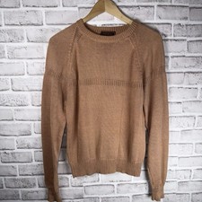 Vintage 90s YSL Yves Saint Laurent Sweater Retro size Small color Orange Rust picture
