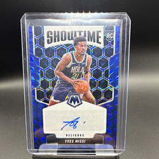Panini 2024-25 Mosaic Showtime Signatures Yves Missi RC Auto Blue /35 SS-MIS picture