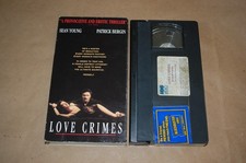 Love Crimes VHS TAPE Sean young Patrick Bergin picture