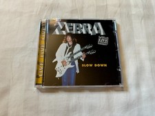 Zebra - Slow Down CD 2002 Disky Import 80s Hard Rock Live Concert OOP RARE picture