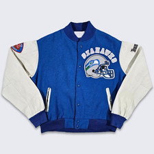 Mens Seattle Seahawks 80’s Varsity Jacket picture