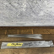 Vintage Wheelsmith Bladed Spokes 295mm Silver Steel J-Bend Qty 19 Wheel Lot NOS picture