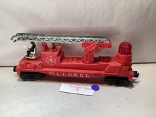Lionel postwar O/O-27 gauge #3512 operating  firecar toy train car picture