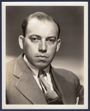 Unidentified Actor or Director ? ORIG PHOTO DBW by Clarence Bull stamped picture