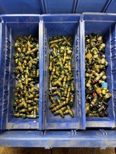 PARKER Prestolok Brass Fittings Huge 9 Lb Lot New Overstock 5/32 1/8 3/16 ETC picture