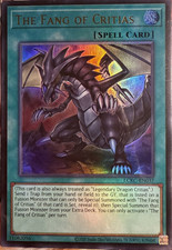 The Fang of Critias LCKC-EN037 - ULTRA Rare - Unlimited Edition - NM/M picture
