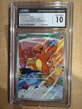 CGC 10 Charmander MEP038 First Partner Illustration Collection Series 1 Pokemon picture