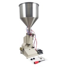 Intbuying Pneumatic Filling Machine Pneumatic Paste Liquid Filling Machine 50ml picture