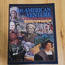 The American Venture: A - Paperback, by JM EDUCATIONAL GROUP - Acceptable picture