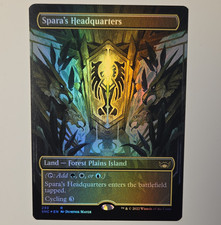 Wizards of the Coast MTG Spara's Headquarters SNC #293 Rare Borderless Foil picture