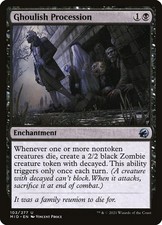 Ghoulish Procession (102) Innistrad: Midnight Hunt MID MTG Magic picture