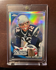 Topps 2010 Chrome Tom Brady #C80 Refractor Parallel New England Patriots picture
