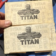 Kwikset Titan Dorian Dummy Door Lever Polished Brass Left/Right Pair NOS French picture
