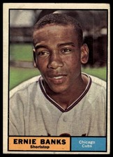 1961 Topps #350 Ernie Banks VG/EX picture