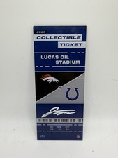 Johnathan Taylor Signed Commemorative Ticket /5 Indianapolis Colts Metabilia COA picture