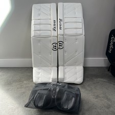 Warrior Ritual GT2 Pro Goalie Leg Pads 36+1.5” Senior Hockey White GT2LPSR9WWW picture