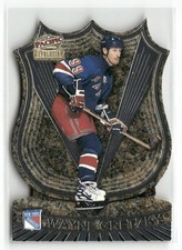 1998-99 Pacific Revolution NHL Icons Die-Cut Shield Wayne Gretzky #8 1:121 packs picture