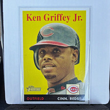 Topps 2007 Topps Heritage Ken Griffey Jr Cincinnati Reds #285 Base Set picture