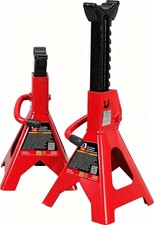 JACK BOSS T43202 Heavy Duty Steel Jack Stands 3 Ton Car Lifting Stand 1 Pair picture