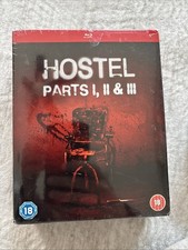 Hostel Part 1, 2 & 3 Blu-ray Trilogy 3-Disc Box Set Horror Cult Classic Movies picture
