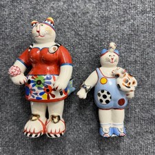 Vintage Villeroy & Boch Benedikt Family Porcelain (Lot of 2) Love Cat Rosemarie picture