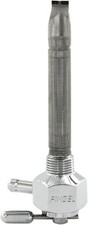 Pingel Power-Flo Petcock 90 Degree Outlet Forward Chrome 3/8 NPT picture