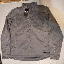 Kuiu Base Camp Insulated Camp Shirt Mens XL Gray New Hunting Lightweight picture