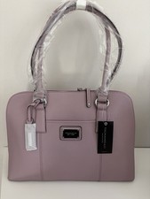 Tignanello Clean & Classic Saffiano Leather Handbag Mauve Lilac NWT $175 MSRP picture