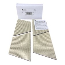 3M 86019 Trizact Diamond TZ Abrasive Pads Red 5 in Trapezoid 4 Pack 7100135856 picture