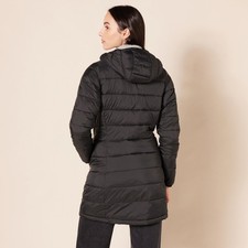 Women's Lightweight Hooded Puffer Coat Water Resistant Packable Jacket S-3XL picture