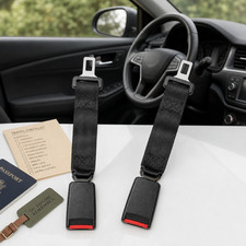 Adjustable Seat Belt Extender 2-Pack - Click n Go Comfort, No Tools Needed picture
