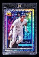 Don Mattingly REFRACTOR ICE PRIZM CARD New York Yankees picture