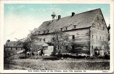 Saal Sisters House Cloister Ephrata PA Vintage Postcard 5P20-16 picture