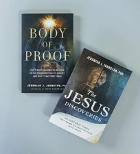 2 book combo by Jeremiah J. Johnston Jesus Discoveries,Body of Proof Paperback picture