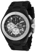 TechnoMarine Cruise JellyFish Men's 46mm Deep Gray Dial Chrono Watch TM-115148 picture