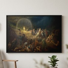 Gustave Dore The Vale of Tears Large Framed Wall Art Print: Canvas & Poster picture