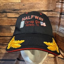 Halfway Co-op Gin Texas Hat Otto Black Strapback Scrambled Eggs Cotton Co-Op Cap picture