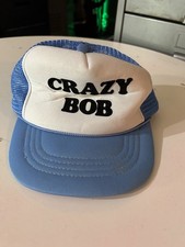 Vintage Crazy Bob Novelty SnapBack Trucker Hat picture