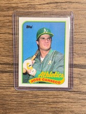 1989 Topps Jose Canseco #500 Athletics picture