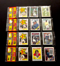 1988 Topps Baseball Factory Sealed Rack Packs Lot Of 4 picture