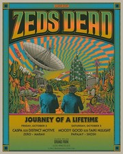 Zeds Dead Journey of a Lifetime Los Angeles Oct 2026 Poster picture
