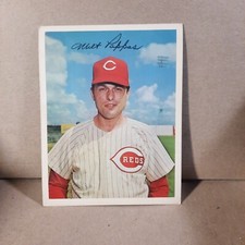 1967 DEXTER PRESS ALL STAR MILTON PAPPAS STEVEN PREMIUMS CARD VG CONDITION picture