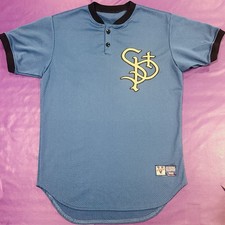 Game Worn Saint Paul Saints Minor League Baseball Jersey 42 picture