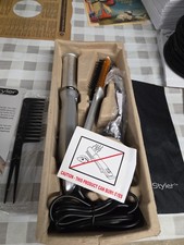 InStyler Rotating Hair Straightener Curling Iron 1¼” w/ Bag NEW OPEN BOX (Eleca) picture