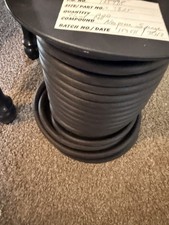 NEW Spool Closed-Cell Neoprene Sponge Insulation Tubing - Dark Grey .625 150ft picture